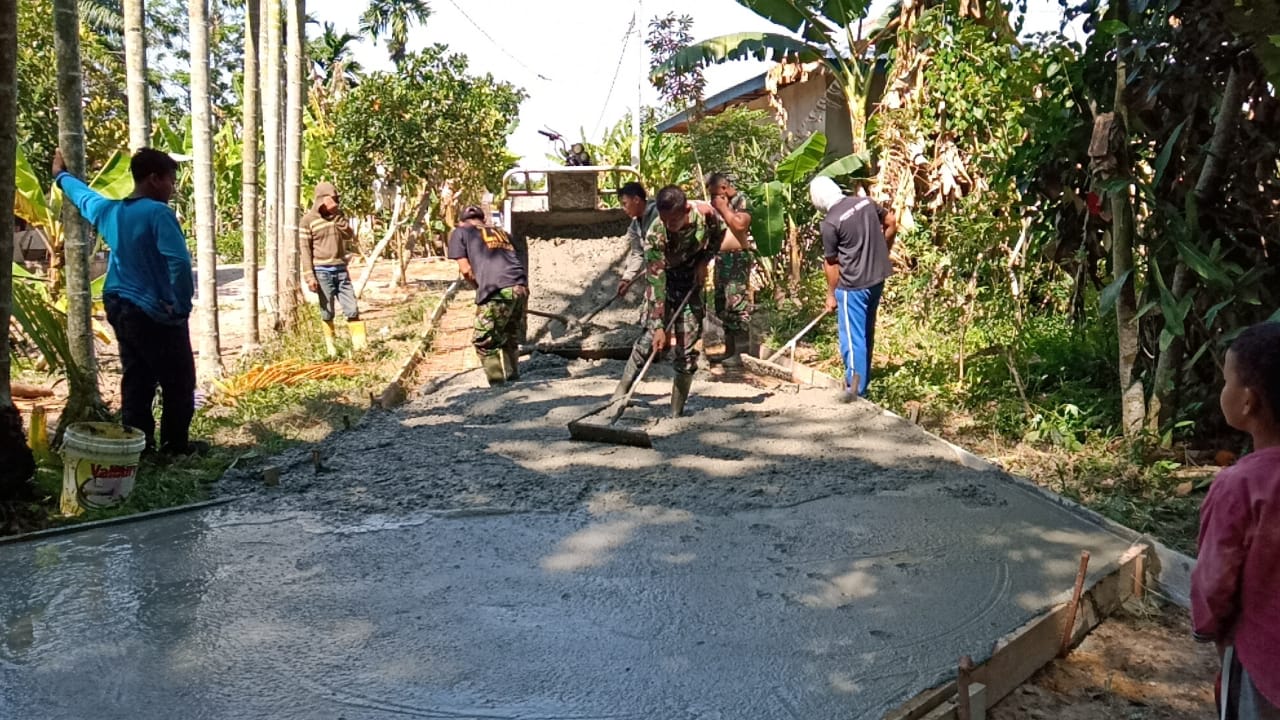 TMMD ke 107, Ketua RT 08 Ini Berharap TMMD Bisa Dilanjutkan