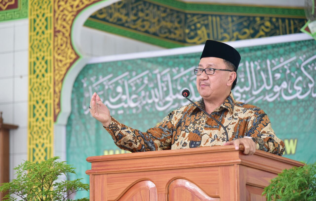 Wabup H Rosman Hadiri Maulid Nabi 1439 H di Pulau Kecil