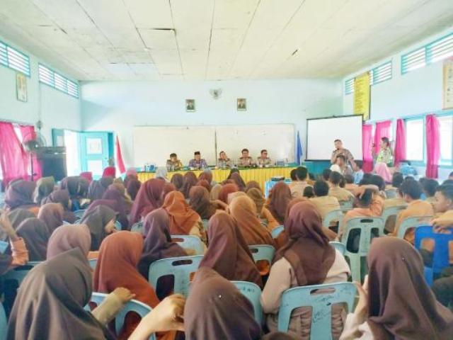 Ratusan Pelajar Ikuti Sosialisasi Bahaya Narkoba