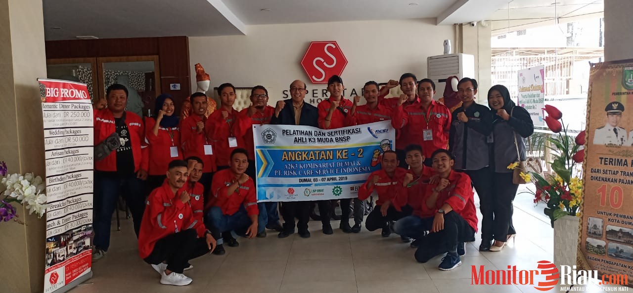 Asosiasi Ahli K3 Dumai Sukses Mengadakan Pelatihan Ahli K3 Muda Angkatan Ke 2