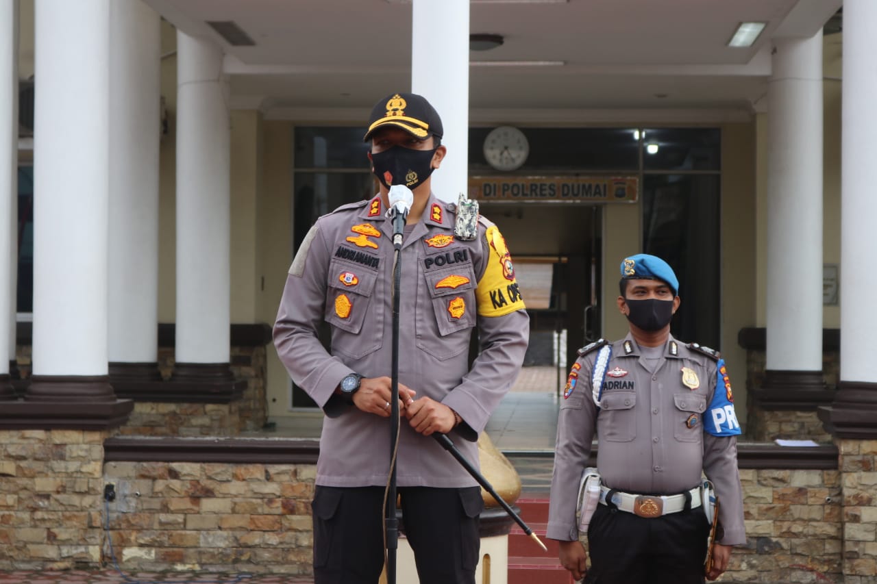 Polres Dumai Petakan Serta Identifikasikasi Perusuh Guna Mewujudkan Dumai Damai Dalam Pilkada 2020