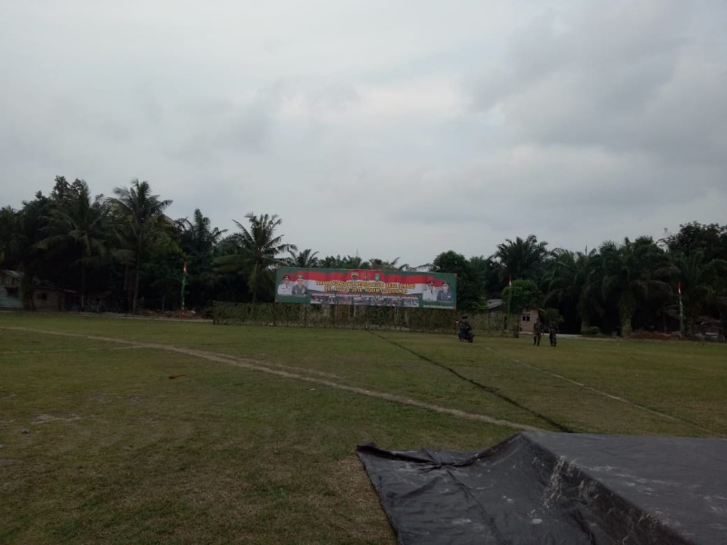 Satgas TMMD Persiapan Upacara Penutupan