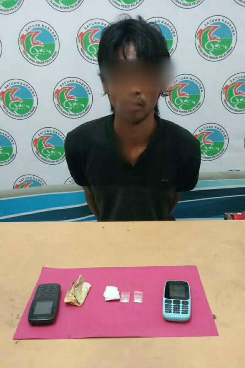 Edarkan Sabu dan Ganja Warga Siak ditangkap di Pelalawan