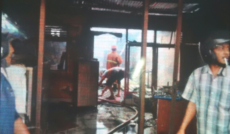 Empat Bangunan Terbakar Dijalan Rambutan, Ibu dan Anak Tewas Terpanggang