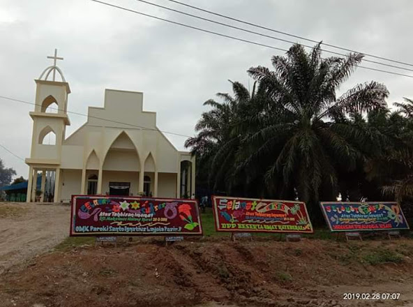 Cegah Penyebaran Corona, Ibadah Minggu di Gereja Katolik Rohul Dihentikan Sementara