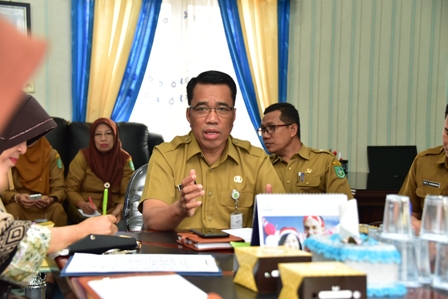 Disdalduk-KB Bengkalis Gelar Rapat Persiapan Pelaksanaan Pencanangan Keluarga Berencana 2019