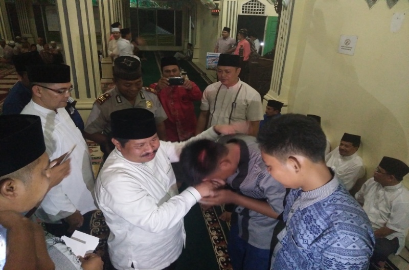 Safari Ramadhan Bupati Bengkalis di Kecamatan Pemakaran Bathin Selapan