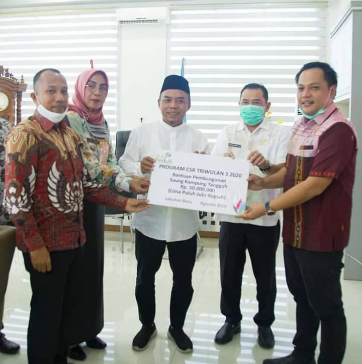 Pemkab Labuhanbatu Terima CSR dari PT PLN
