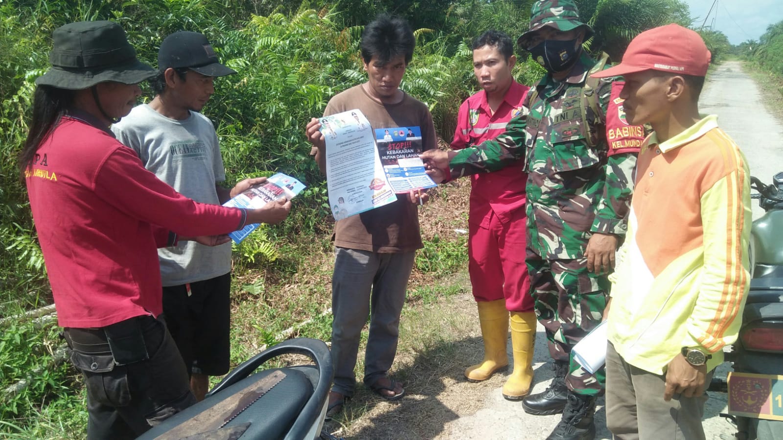 Serda Cerza Katno Laksanakan Himbauan Cegah Karhutla