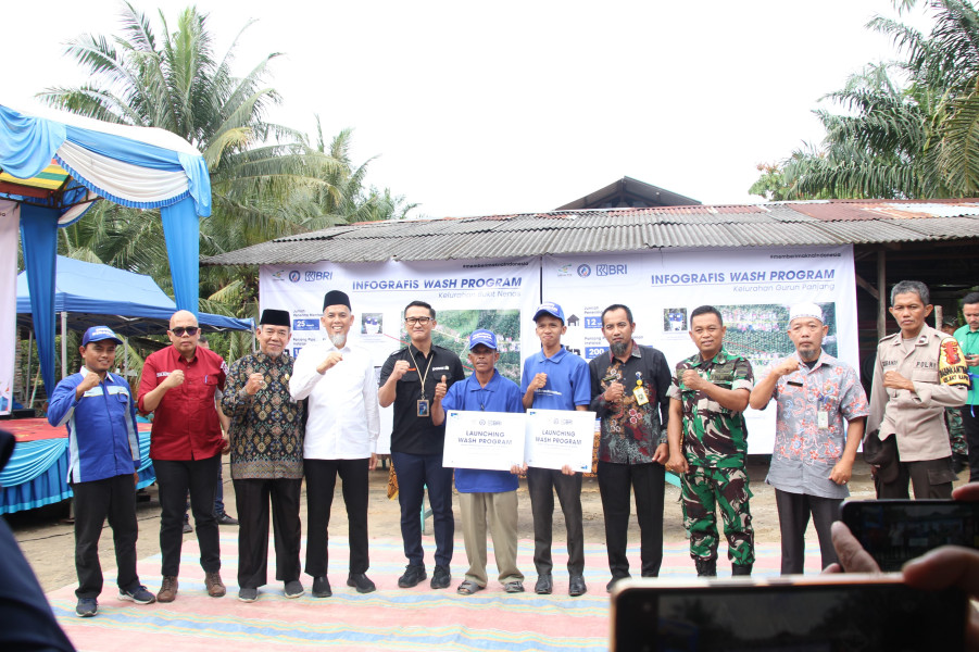 LAZnas PHR dan YBM BRILian Launching WASH PROGRAM untuk Warga 2 Kelurahan di Dumai