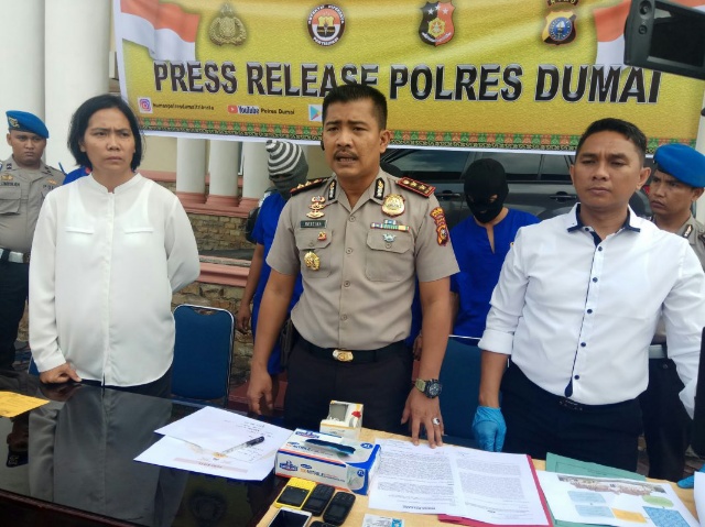 Polres Dumai Amankan Ratusan Ribu Rokok Luffman Tanpa Cukai