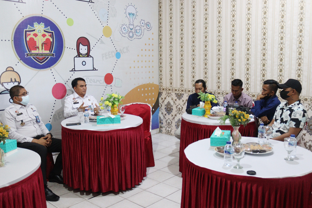 Gelar Coffee Morning, Lapas Bangkinang Ajak Wartawan Tingkatkan Sinergitas
