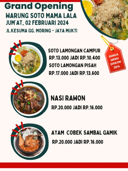 Semua Menu Diskon 20 Persen, Yuk Cobain Ayam Cobek Sambal Gamik Khas Kalimantan