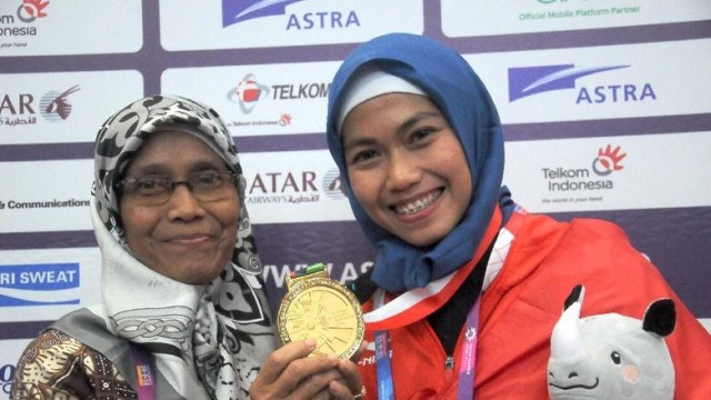 Defia Sang Peraih Emas Asian Games 2018 : Kedua Orang Tua Saya Sempat Tak Merestui Saya