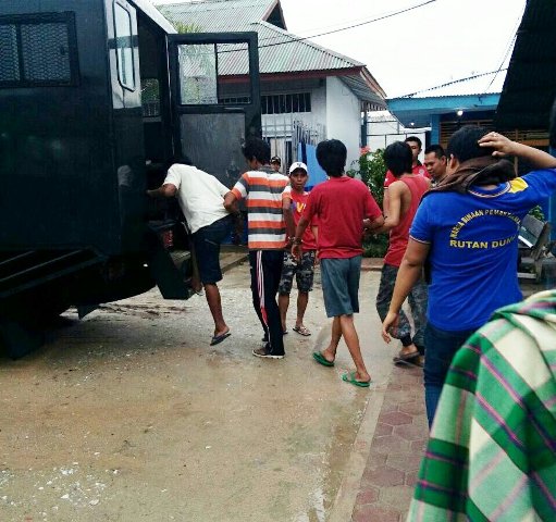 20 Warga Binaan Rutan Dumai Dikirim ke Pekanbaru