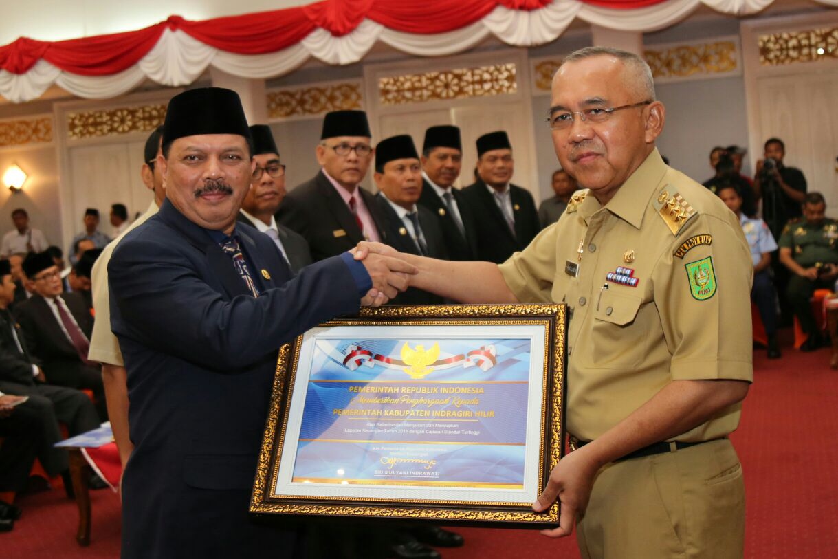 Pemkab Inhil Terima DIPA 2018