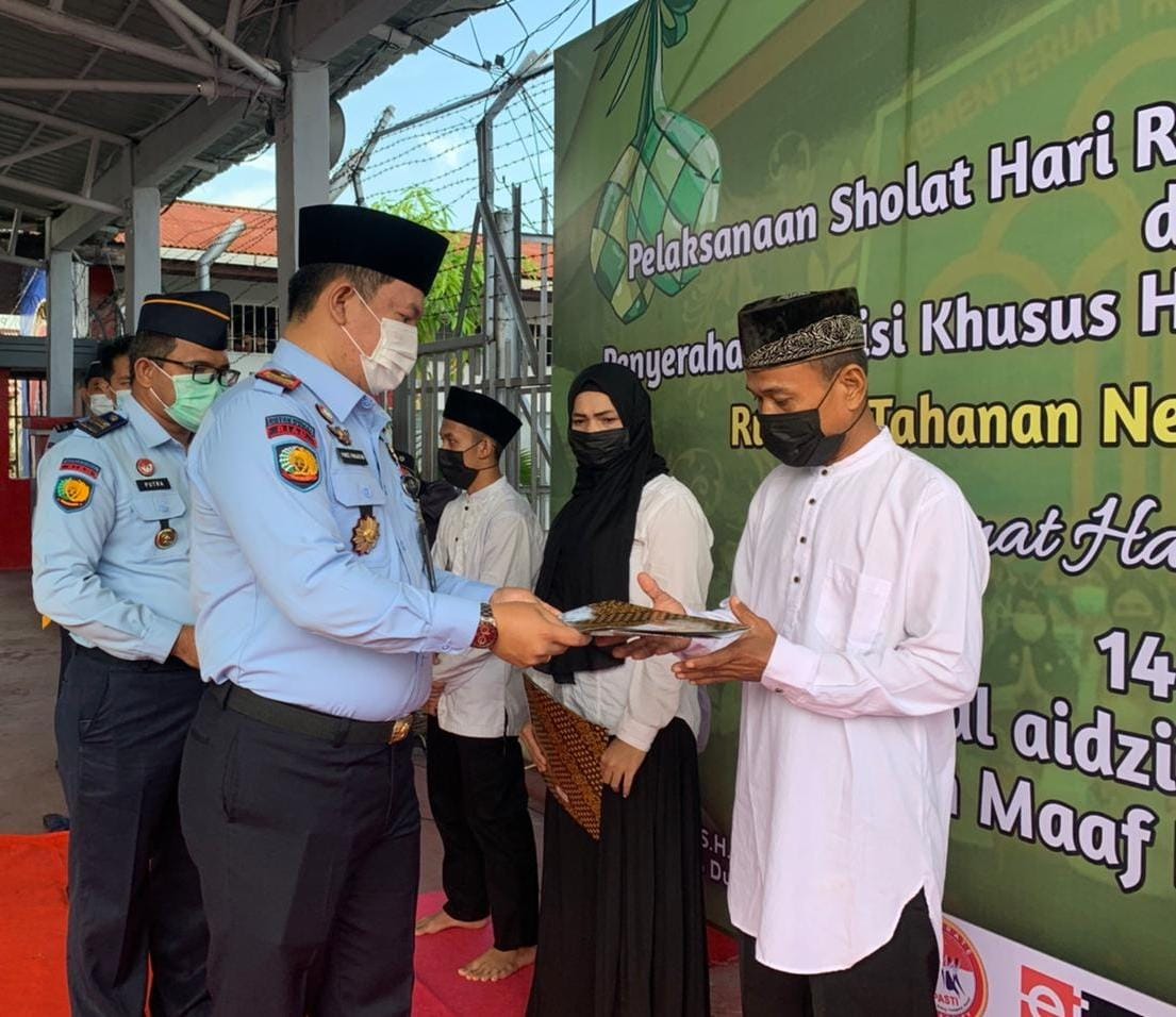 Rutan Dumai Berikan Remisi pada 390 WBP