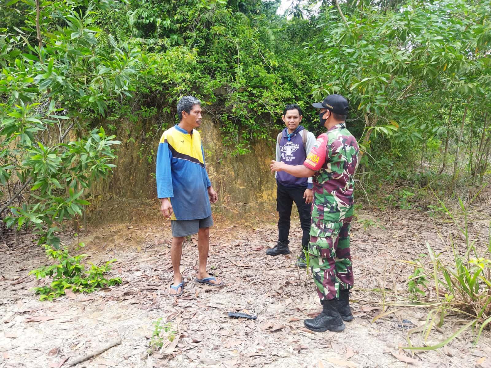 Giat Pelaksanaan Pencegahan Karhutla Oleh Sertu Abu Kasim