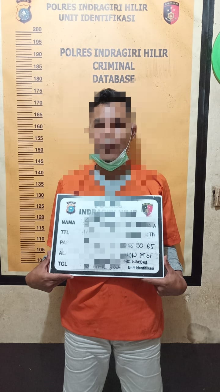 Polres Inhil Kembali Amankan Pelaku Penahanan Paksa Kapal Tongkang PT THIP Pelangiran