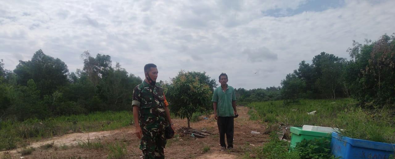 Patroli di Kawasan Dumai Motor, Peltu Wawan Tidak Temukan Titi Api