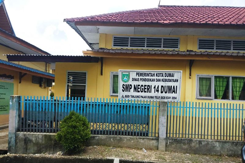 Hari Kedua UN di SMP Negeri 14 Dumai Lancar