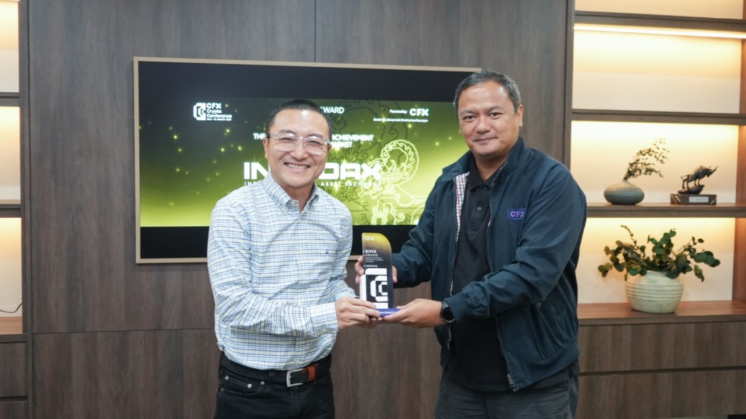 INDODAX Raih Penghargaan Prestisius pada CFX Crypto Conference 2025