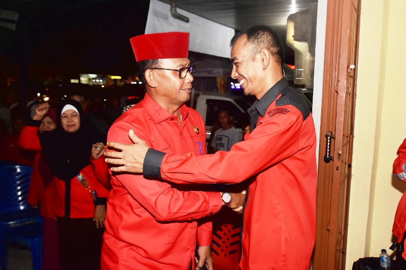 Ratusan Kader PDIP Dumai Sambut Suyatno