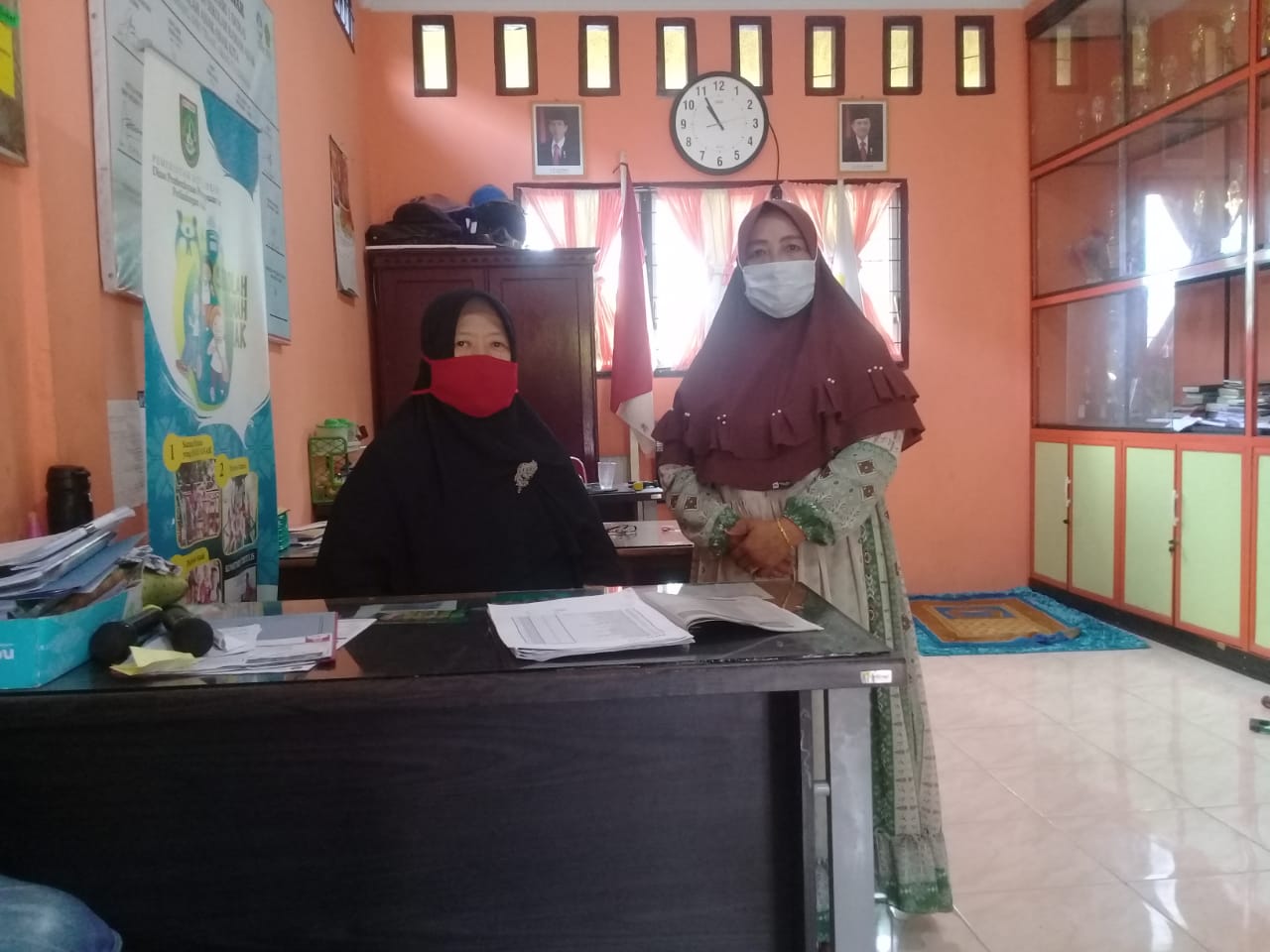 Kepala SMPN 1 Dukung Kebijakan Walikota untuk Belajar Daring
