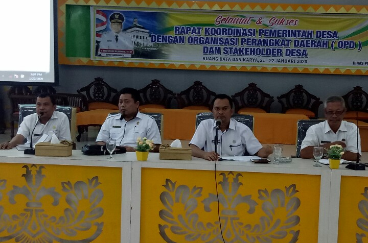 Plt Kepala PMD Labuhanbatu Pinta Ini pada Seluruh Perangkat Desa