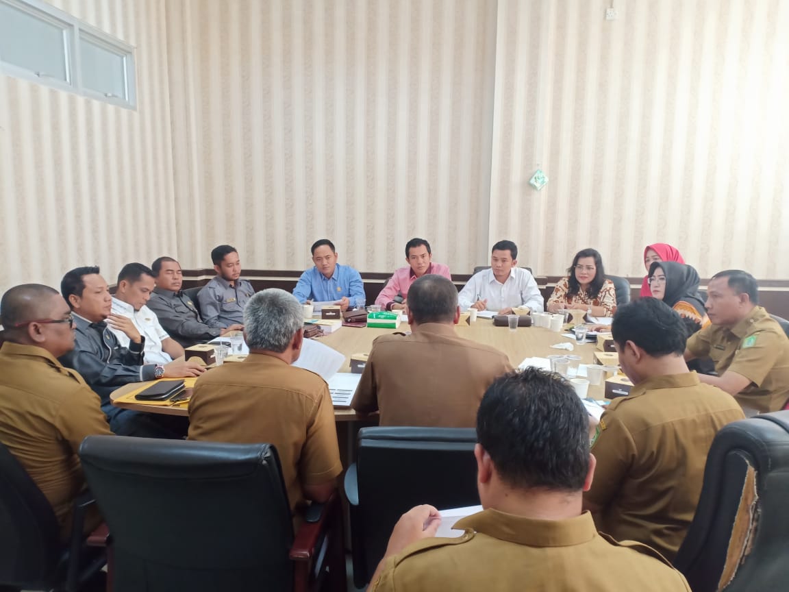 Komisi C DPRD Rohil Gelar Hearing Perdana,Bersama Dinas PUTR,Bahas Program Prioritas Tahun 2020