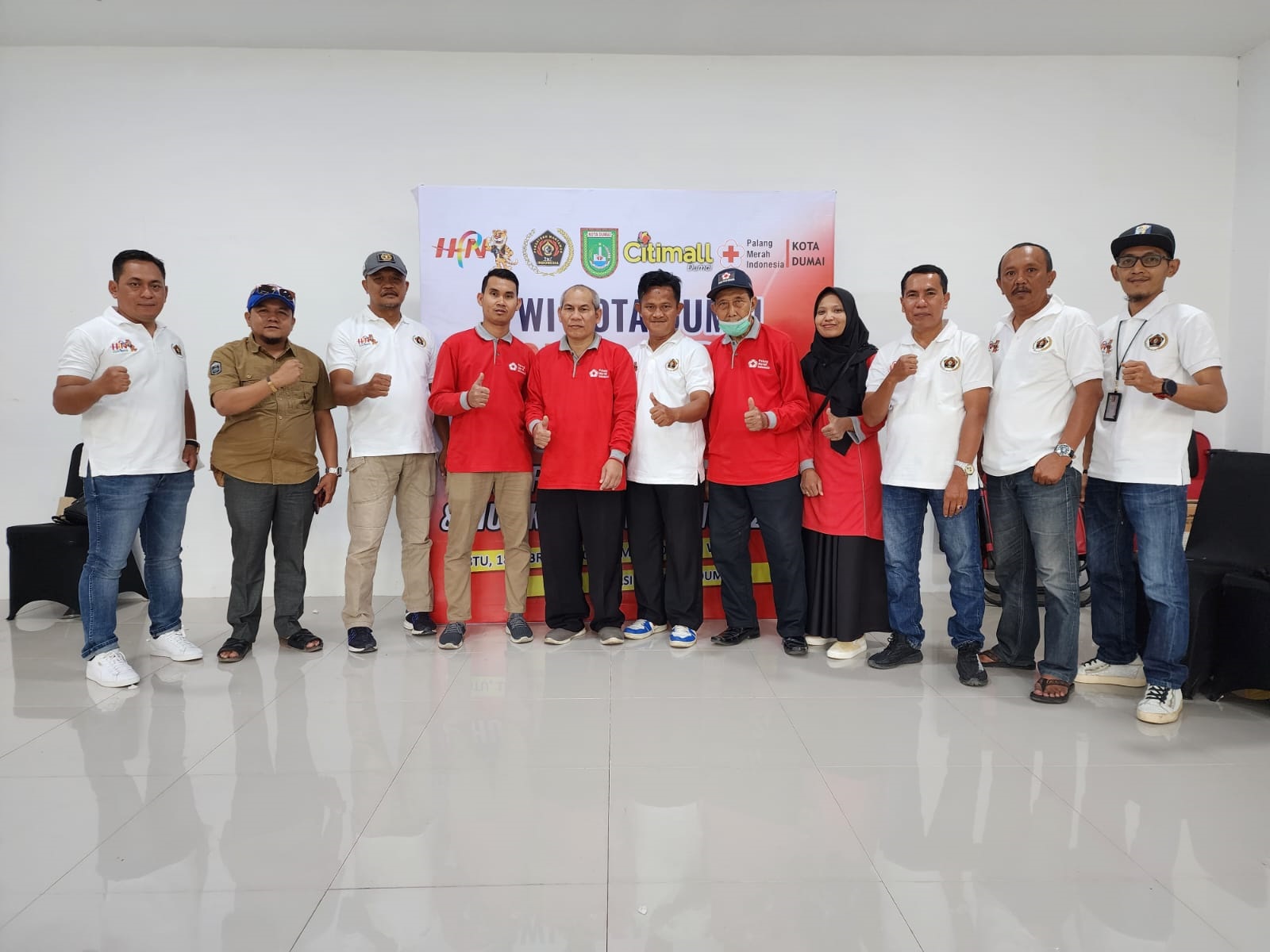 Giat Donor Darah PWI Dumai Sempena HPN 2023 dan HUT PWI ke-77 Sukses