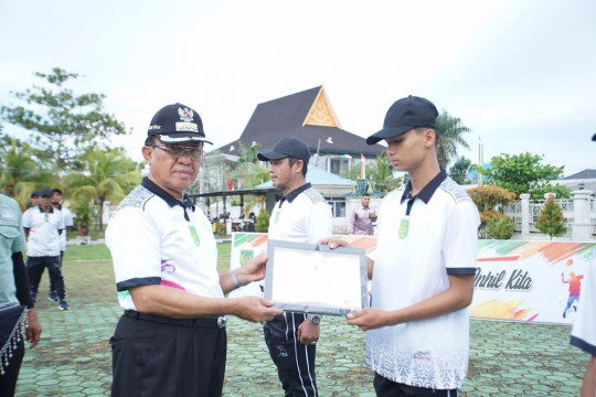 Bupati Wardan Pinta POPDA-XV 2022 RIAU Jadi Ajang Evaluasi Kwalitas Atlit