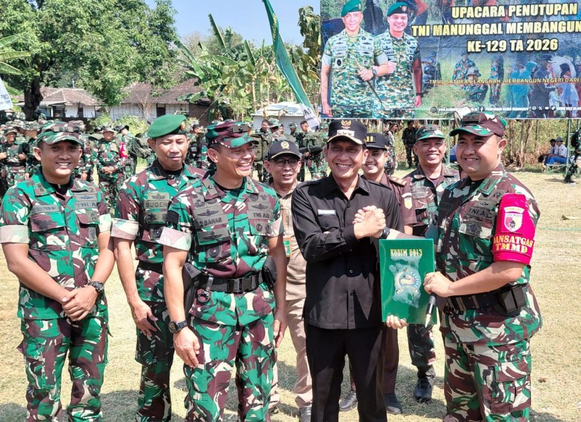 Tuntas 100 Persen! Sinergi Pemkab Bojonegoro dan TNI Sukses Ubah Wajah Desa Kesongo Lewat TMMD ke-129