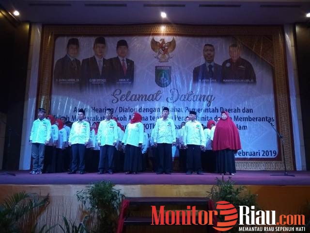 DPC GANN Dumai Gelar kegiatan Dialog Antisipasi Narkoba Oleh Keluarga Serta Pengukuhan Tujuh PAC