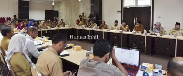 Pemkab Inhil Gelar Rakor Sinergisitas Program DMIJ Plus Terintegrasi