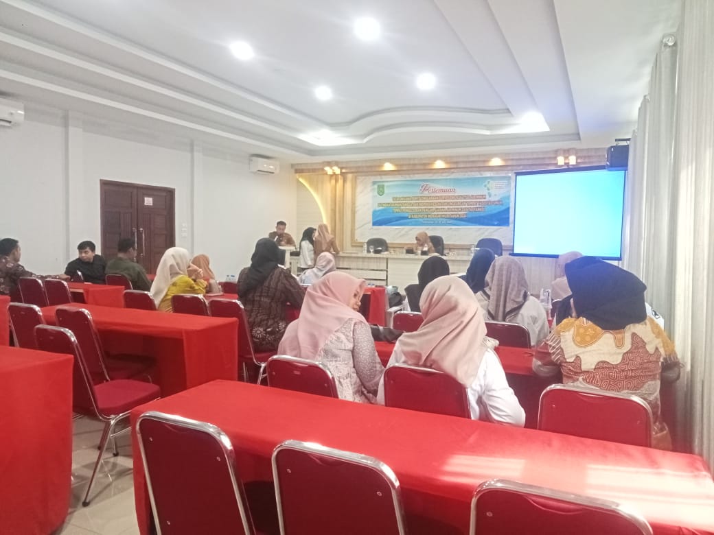 Dinkes Inhil Gelar Pertemuan Surveilens Kualitas Air Minum Yang Diikuti Seluruh Perwakilan Puskesmas Di Inhil