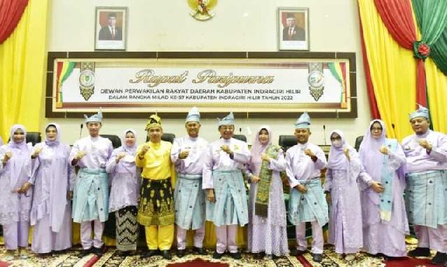 Puncak Perayaan Milad Inhil ke-57 Tahun 2022 Berlangsung Lancar