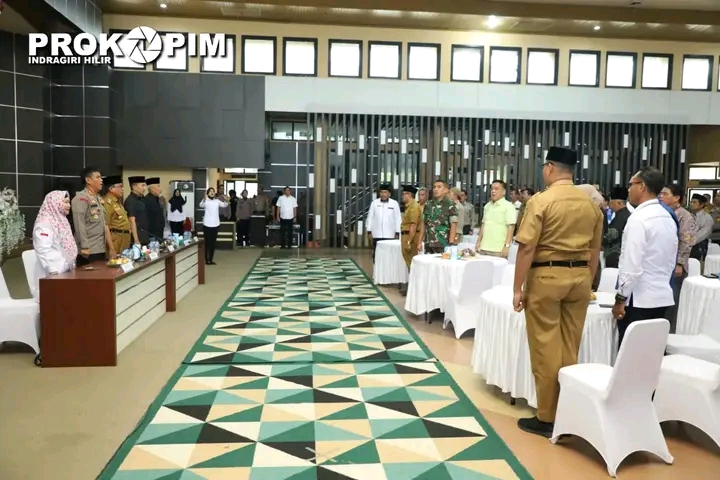 Bupati Buka Rakor Dialog Politik serta Penandatanganan Deklarasi Pemilu Damai di Kabupaten Inhil