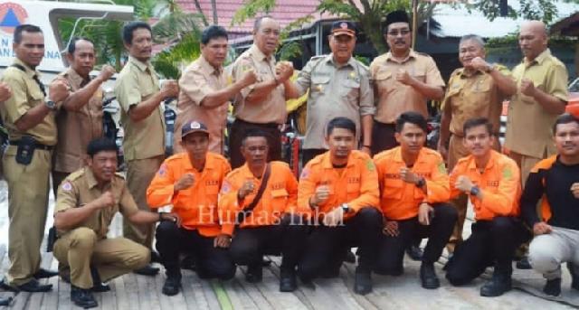 Wabup Inhil Cek Kesiapan BPBD Hadapi Kemarau Panjang