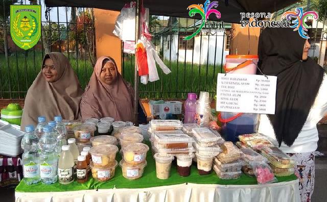 CFD Tembilahan Jadi Ajang Lapak Kuliner