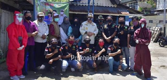 Tinjau Posko Terpadu Satgas Penanganan Pencegahan Covid-19 di Sapat