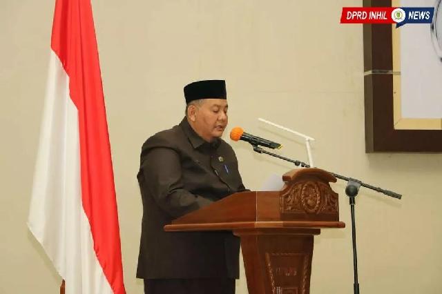 DPRD Inhil Gelar Rapat Paripurna ke-7 Tahun 2022