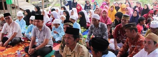 Bupati Wardan Resmikan Rumah Tahfidz Qur'an di Keritang