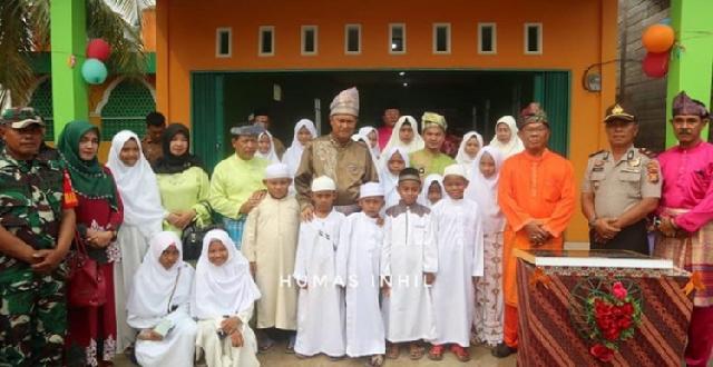Wabup Inhil Resmikan Rumah Tahfidz di Gaung