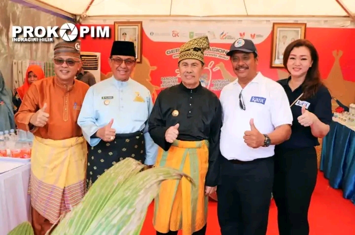 Bupati Inhil Hadiri Gerakan BBI dan BBWI di Pekanbaru