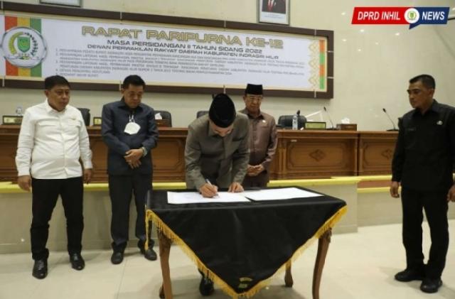 DPRD Inhil Gelar Rapat Paripurna Ke-12 dengan Lima Agenda