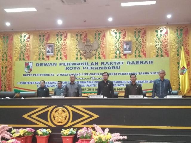 DPRD Pekanbaru Bentuk Tiga Pansus, Ditargetkan Tahun 2019 Ini Selesai