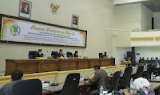 DPRD Inhil Bahas Refocusing pada Rancangan Perubahan APBD TA 2021